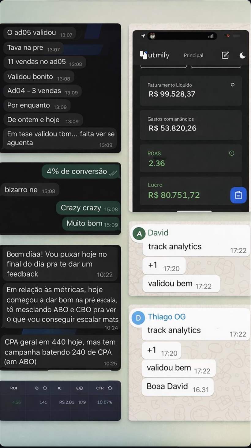 Resultado de aluno 3